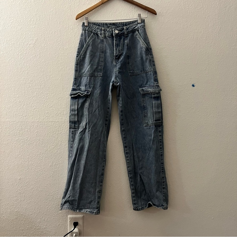 SHEIN Denim Blue Jeans